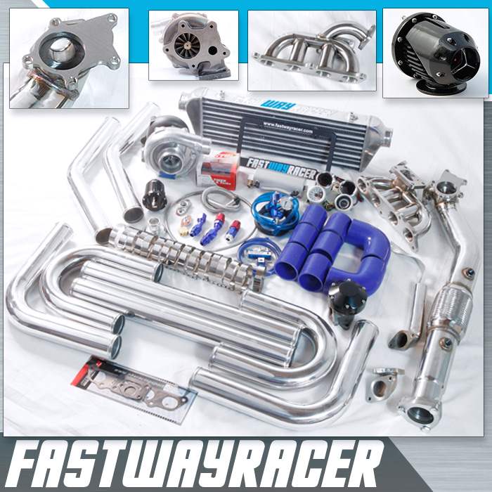 OBX Turbo Manifold for 00-04 Toyota Celica GTS 2ZZ T3 Inlet Flange Stainless 